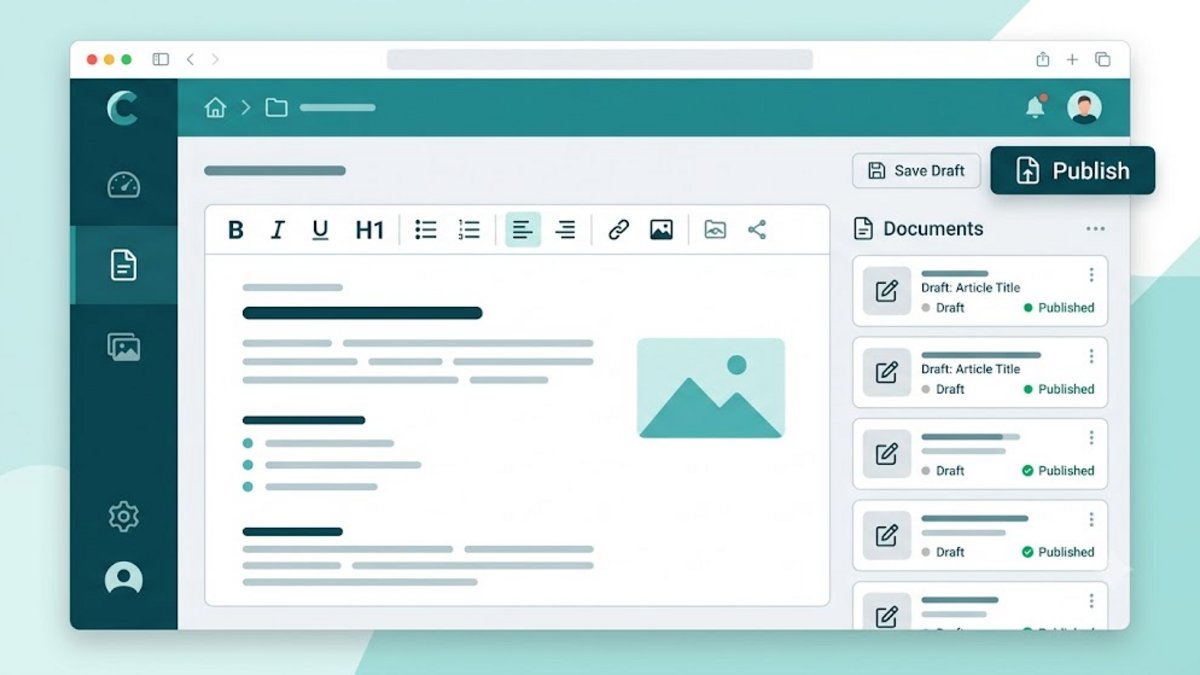 Content Management: Articles, Pages, and Publications