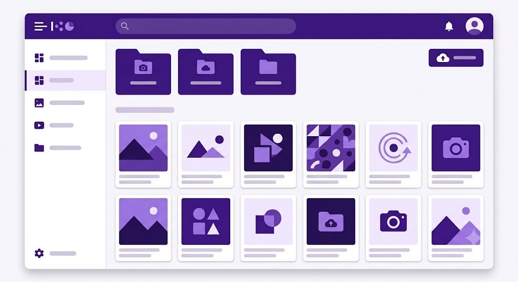 Media Library: Public and Private Images